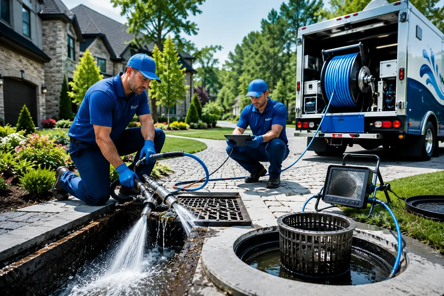 Local outdoor drain cleaning professionals in Bridgeport, TX