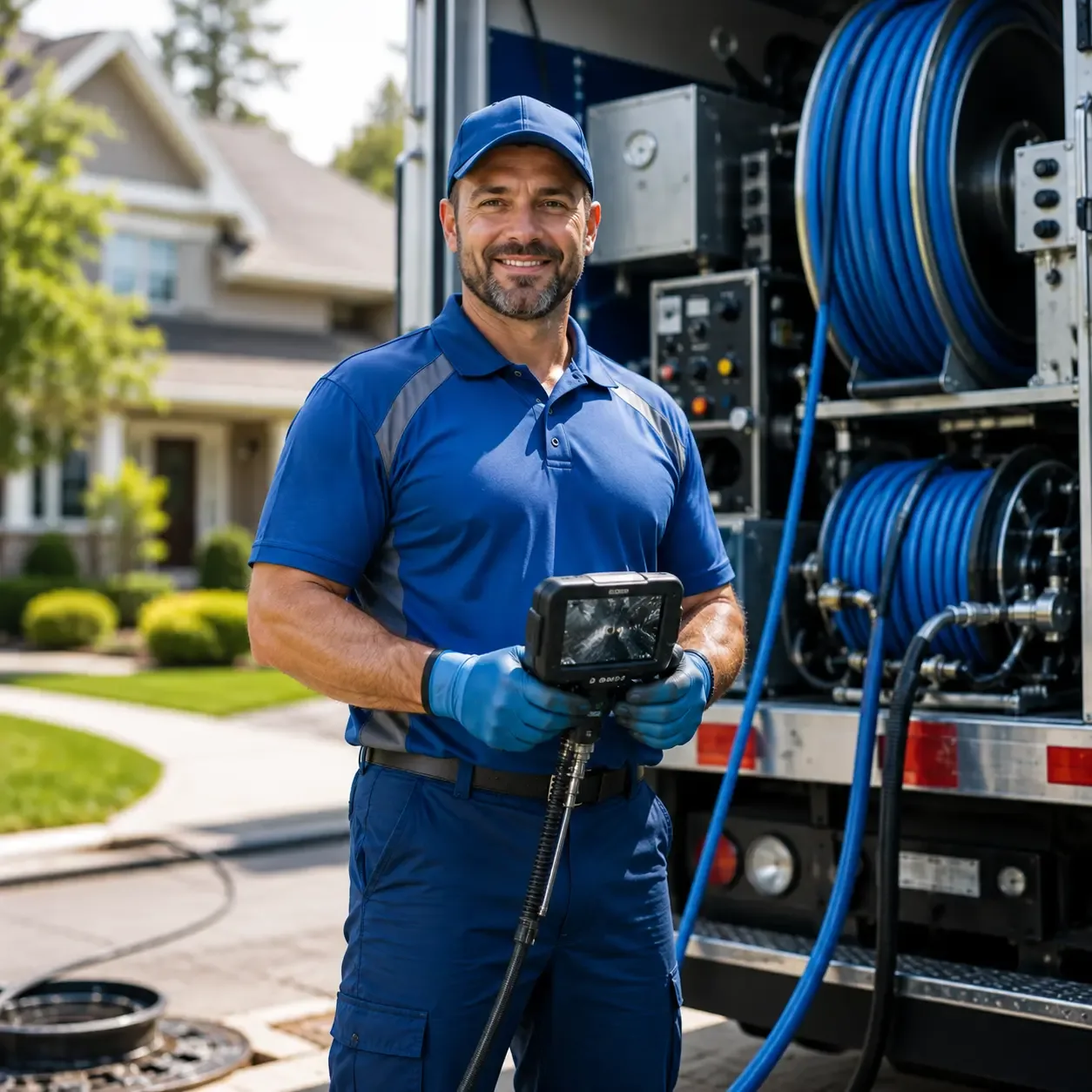 Local outdoor drain cleaning specialists in Bridgeport, TX